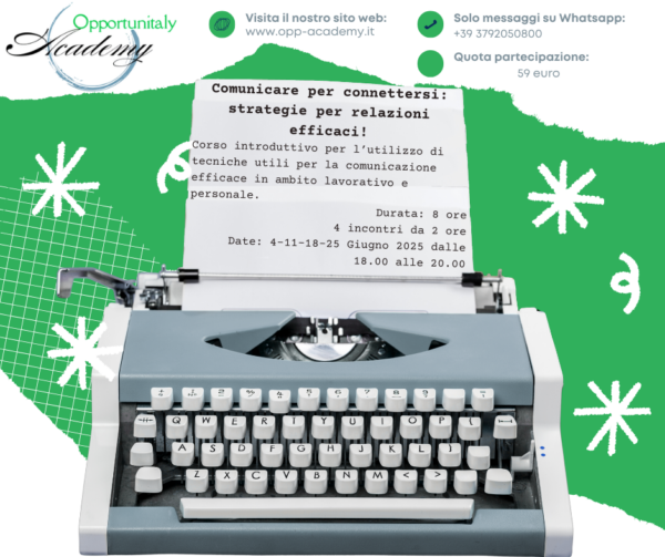Comunicare per connettersi: Strategie per relazioni efficaci